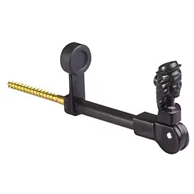 Arrêt de bergère à visser luxe l.150 noir