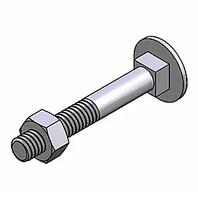 Boulon Afbat acier Ø.7 x 70 mm vendu par 8 pièces
