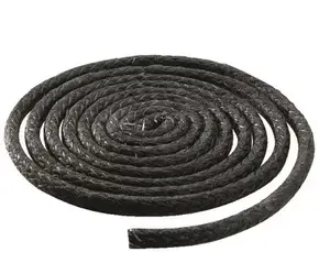 Kit joint rond Ø 12 mm et colle, pour étanchéité des portes de foyers, inserts, poêles, et fours