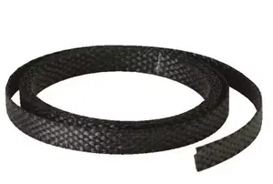 Kit joint plat Ø 15 mm et colle, pour étanchéité des portes de foyers, inserts, poêles et fours