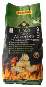 Allume-feu laine de bois - Sac de 1,5 kg