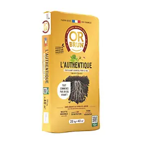 Authentique fertilisant 20kg Or Brun