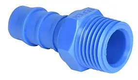Embout male cannelé poly ø16 mm - 15/21