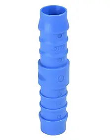 Jonction poly pour pompe bleu diamètre 20 mm