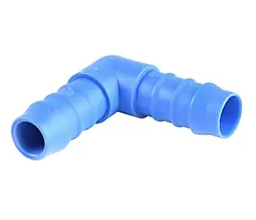 Coude égal poly diamètre 16 mm bleu Spid'O
