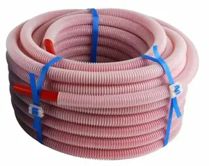 Tuyau PER gainé rouge D16 mm longueur 80 m pour eau chaude