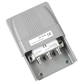 Coupleur TV/SAT blindé TNT Optex 2 entrées