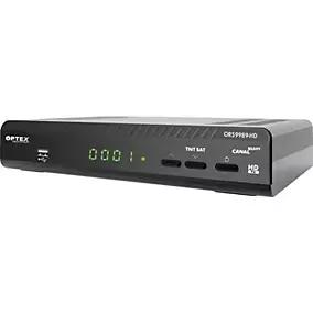 Récepteur TNT satellite Optex TNTSAT Haute Déf. ORS 9989-HD