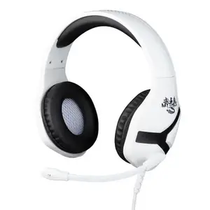 Konix Nemesis PS5 Casque Avec fil Arceau Jouer Noir, Blanc