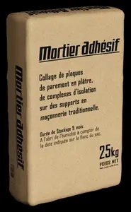 Mortier adhesif poudre