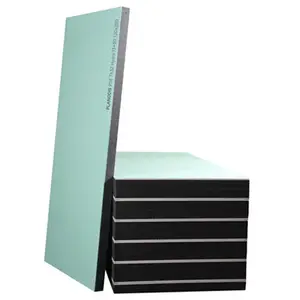 Doublage plaque de plâtre hydrofuge + polystyrène TH 32** - L. 2,5 x l. 1,2 m x Ép. 13 + 80 mm