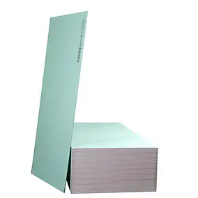 Plaque de plâtre hydrofuge BA13 Planodis 120 x 250 cm, ép.12,5 mm (vendue à la plaque)