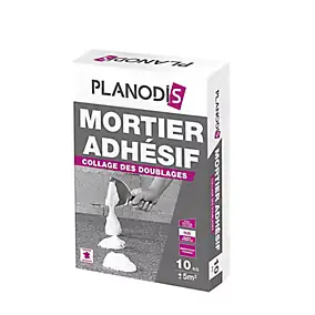 Mortier colle adhésif Planodis 10kg collage des doublages
