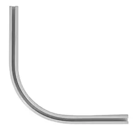 Élément d’angle 90° pour rail rideau express 19 x 12 mm Mobois