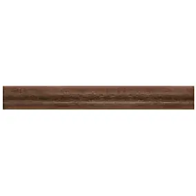 Tringle à rideau en bois chêne foncé Ø.2,8 x L.150cm Mobois
