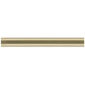 Tringle à rideau métal doré mat Ø.2,8 x L.150cm Mobois