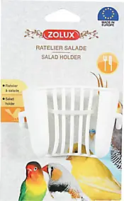 Ratelier à salade Zolux blanc pour rongeurs
