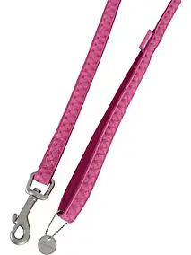 Laisse Mc Leather 25mm L.1,2 m fushia