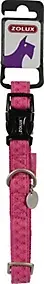 Collier réglable Mc Leather 25mm fuschia