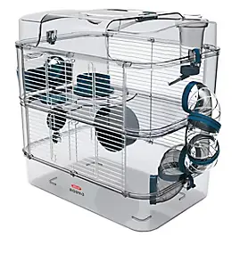 Cage Rody 3 Duo Zolux bleu pour rongeurs