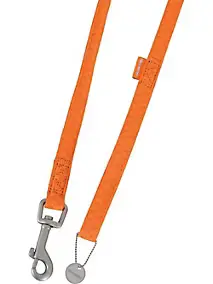 Laisse Mc Leather 25mm L.1,2 m orange