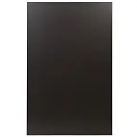 Plaque de protection murale Le Marquier Unie l. 80 x H. 120 cm noire