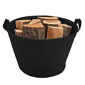 Panier à bûches Teahupo Noir Le Marquier