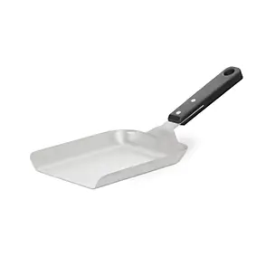 Maxi spatule inox avec rebords Le Marquier