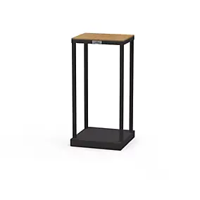 Range-bûches acier noir Le Marquier Actuel
