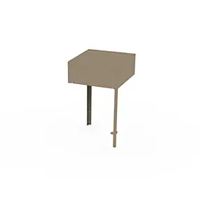 Angle pour cuisine extérieure taupe Le Marquier