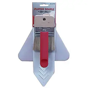 Lot Platoir souple + brosse effet déco Ocai