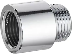 Allonge robinet MF 20 x 27 long 25 mm chromé