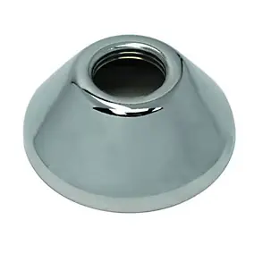 Rosace de robinet conique 15 x 21 (1/2") Ø61 x H.25 mm Noyon et Thiebault lot de 2 pièces