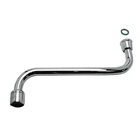 Bec sur robinet + aérateur 15x21 longueur 200 tube ø14