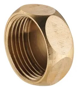 Bouchon femelle en laiton 12x17 mm