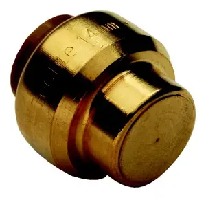 Bouchon pour tube cuivre ou PER - Ø 16 mm avec embout femelle