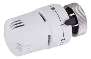 Tête thermostatique de chauffage blanche M30x150