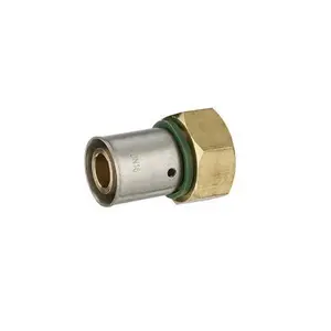 Raccord droit à sertir PER 1/2" D12 - Lot de 10 pièces