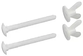 Fixation pour abattant WC tête ronde 8 x 80 mm