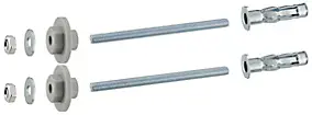 Fixation pour lavabo mur placo plâtre 8 x 120 mm