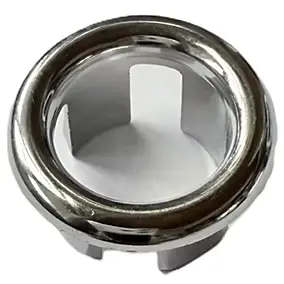 Enjoliveur de trop-plein chrome 3 cm en ABS MTK