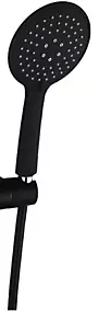 Douchette Duo Slim 5 jets avec éco-régulateur intégré, noir, MTK FranFlex