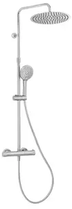 Colonne de douche thermostatique chrome Elegance