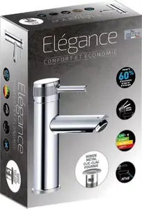 Mitigeur lavabo chrome M Elegance