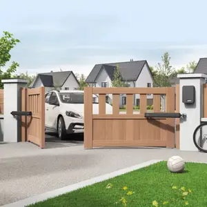 Motorisation 24V TEHA 300 SWING GATE MOTOR pour portails battants avec ouverture piéton