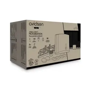 Motorisation 24 V pour portail coulissant jusqu’à 4 m et 250 kg ZÉNIA 220PCT