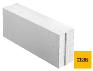 Béton cellulaire "Ytong" 62,5 x 25 x 15 cm