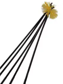 Kit de ramonage en nylon Kibros 1.40 m avec 1 hérisson nylon Ø250 mm