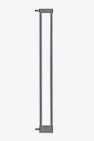 Extension de barrière aluminium Sofia 8 cm gris
