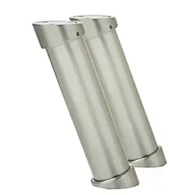Pied rond snack Nordlinger H. 21 cm inox vendu par 2